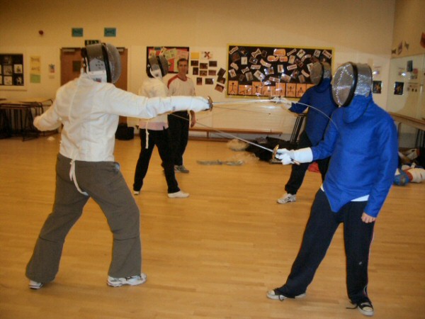 2009-01-14 Epsom Fencing Club Adult Fight Practice