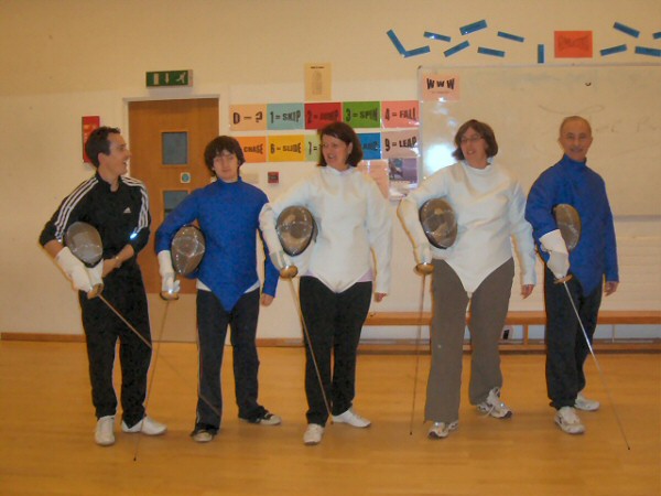 2009-01-14 Epsom Fencing Club Adult Group